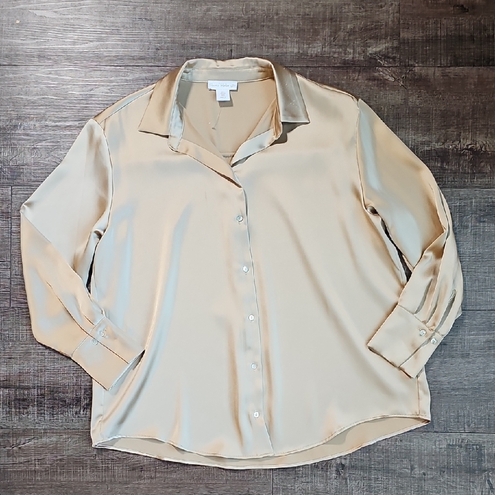 House Of Harlow 1960 - Button-Up Blouse